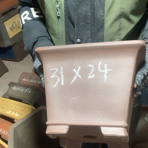 紫砂花盆手工制作