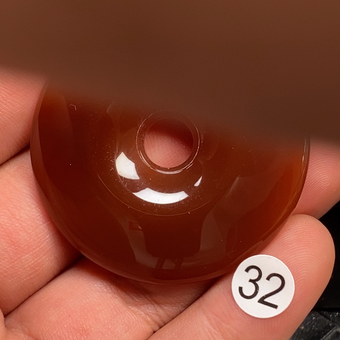 碧***天玛瑙/玉髓未镶嵌颈饰挂件