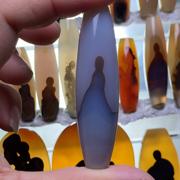 玛瑙/玉髓颈饰未镶嵌4