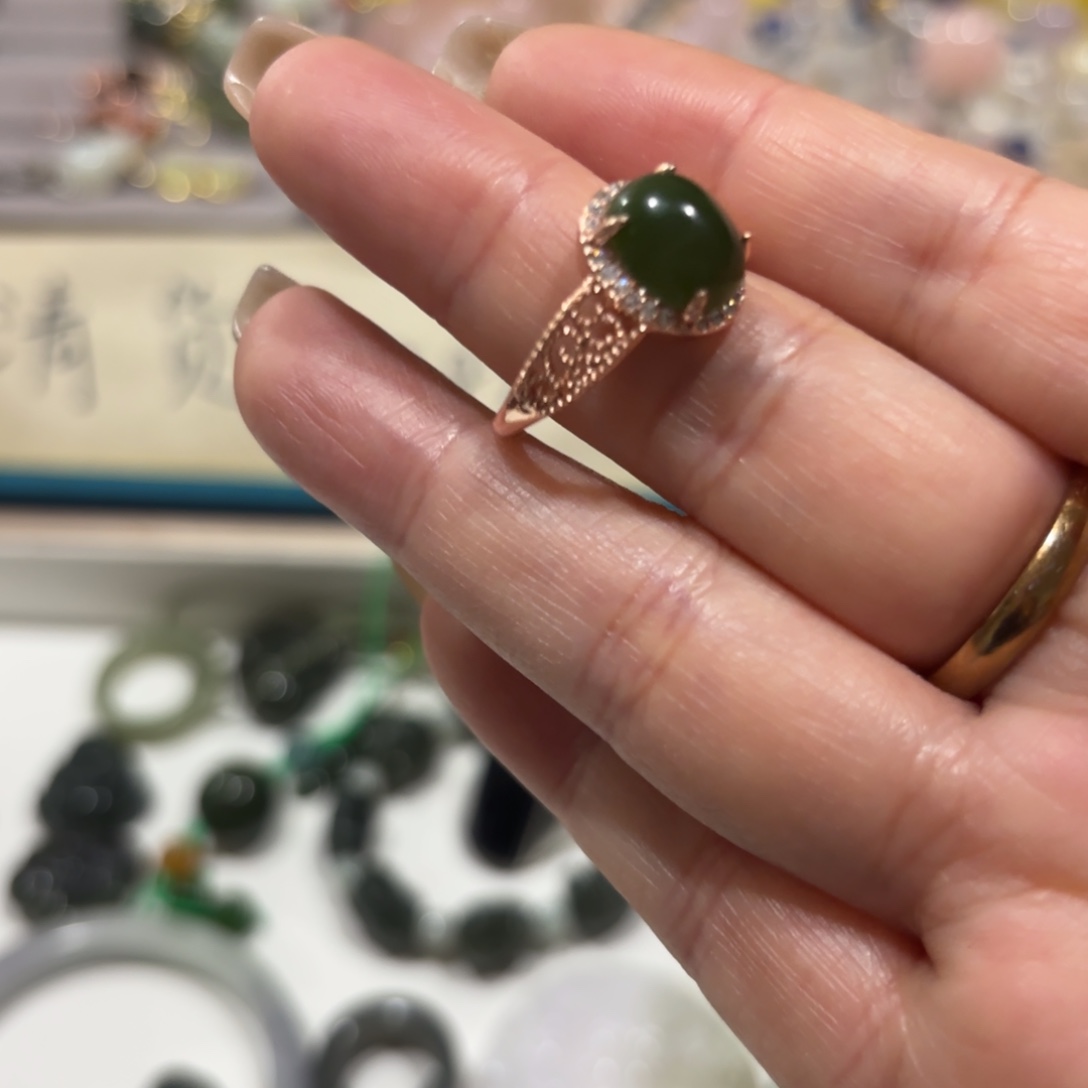 和田玉合金颈饰58899