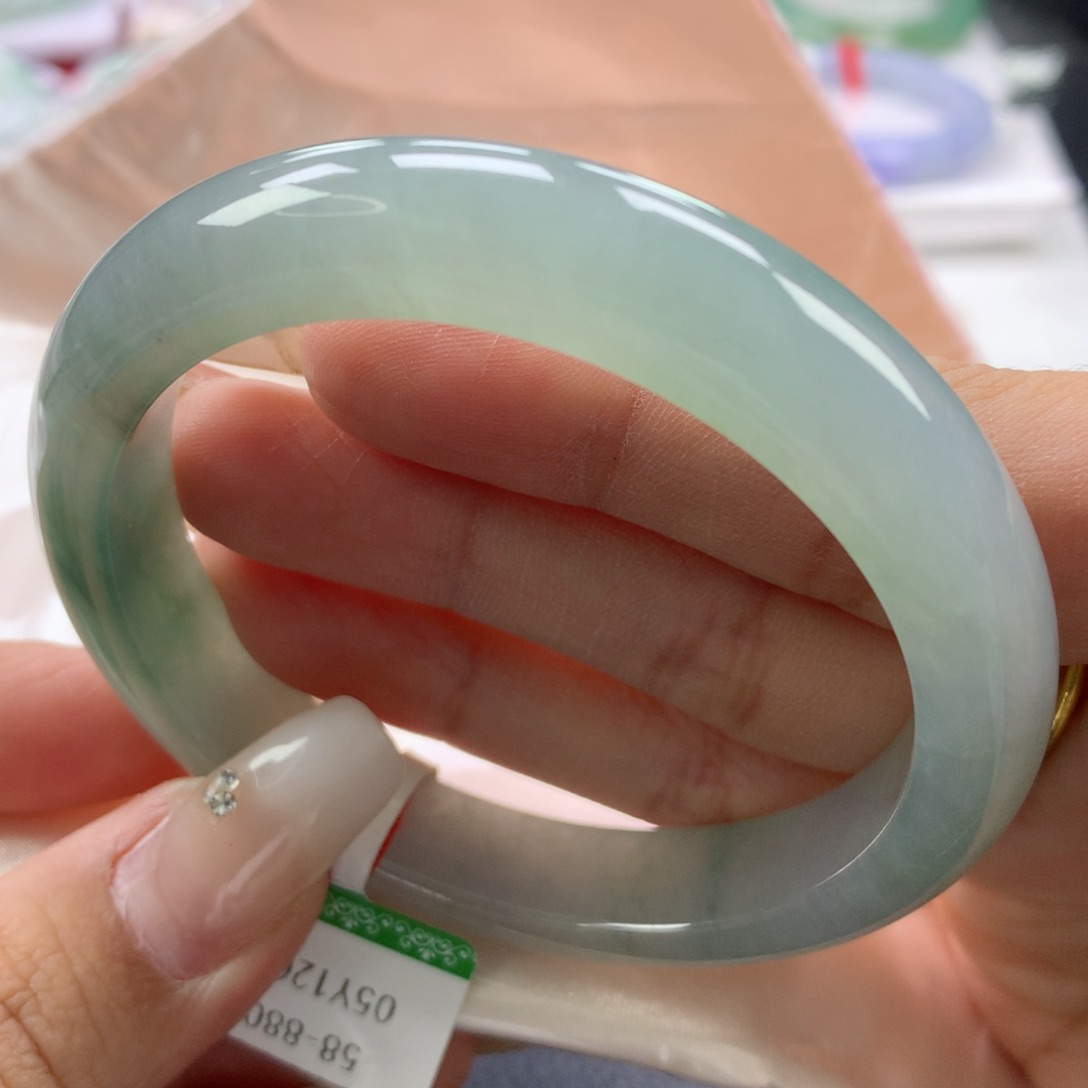 翡翠手镯未镶嵌58➕