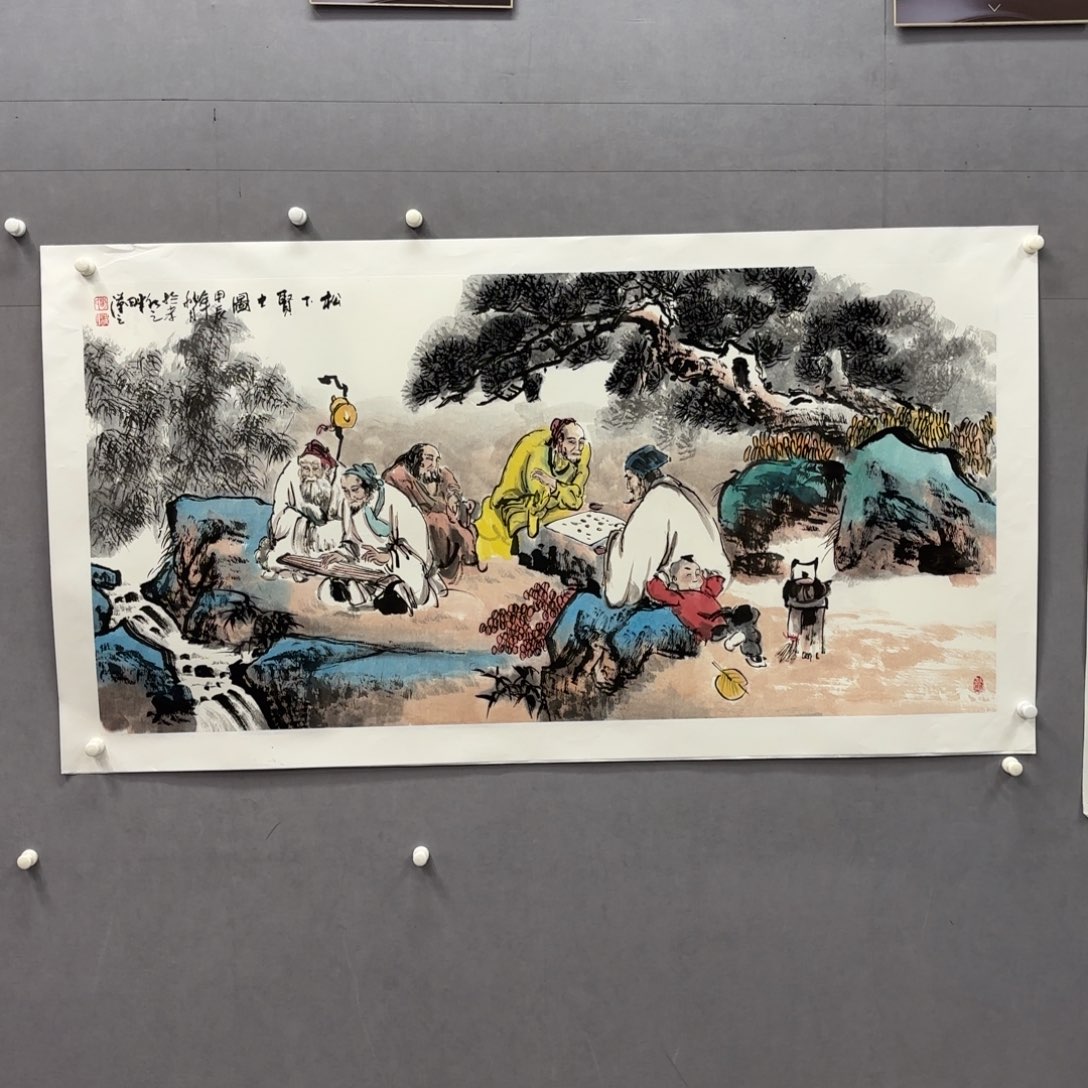 国画亲笔手绘原创