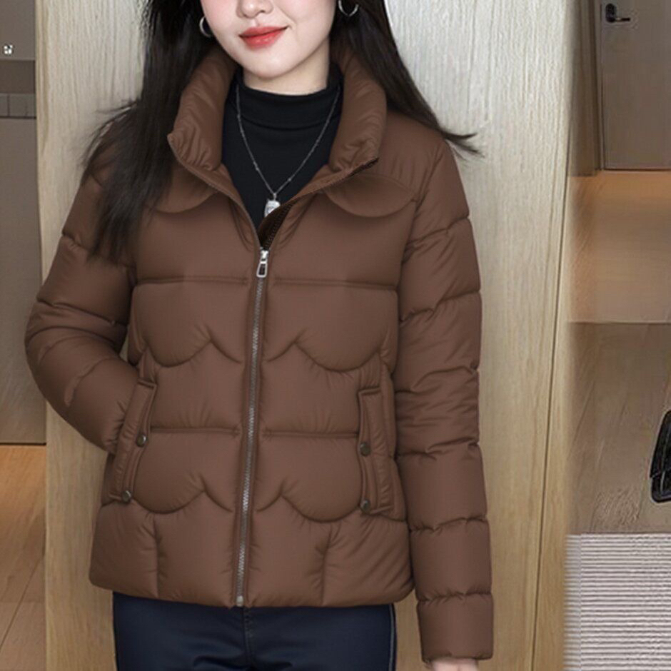 2025冬新款加厚短款羽绒棉服外套