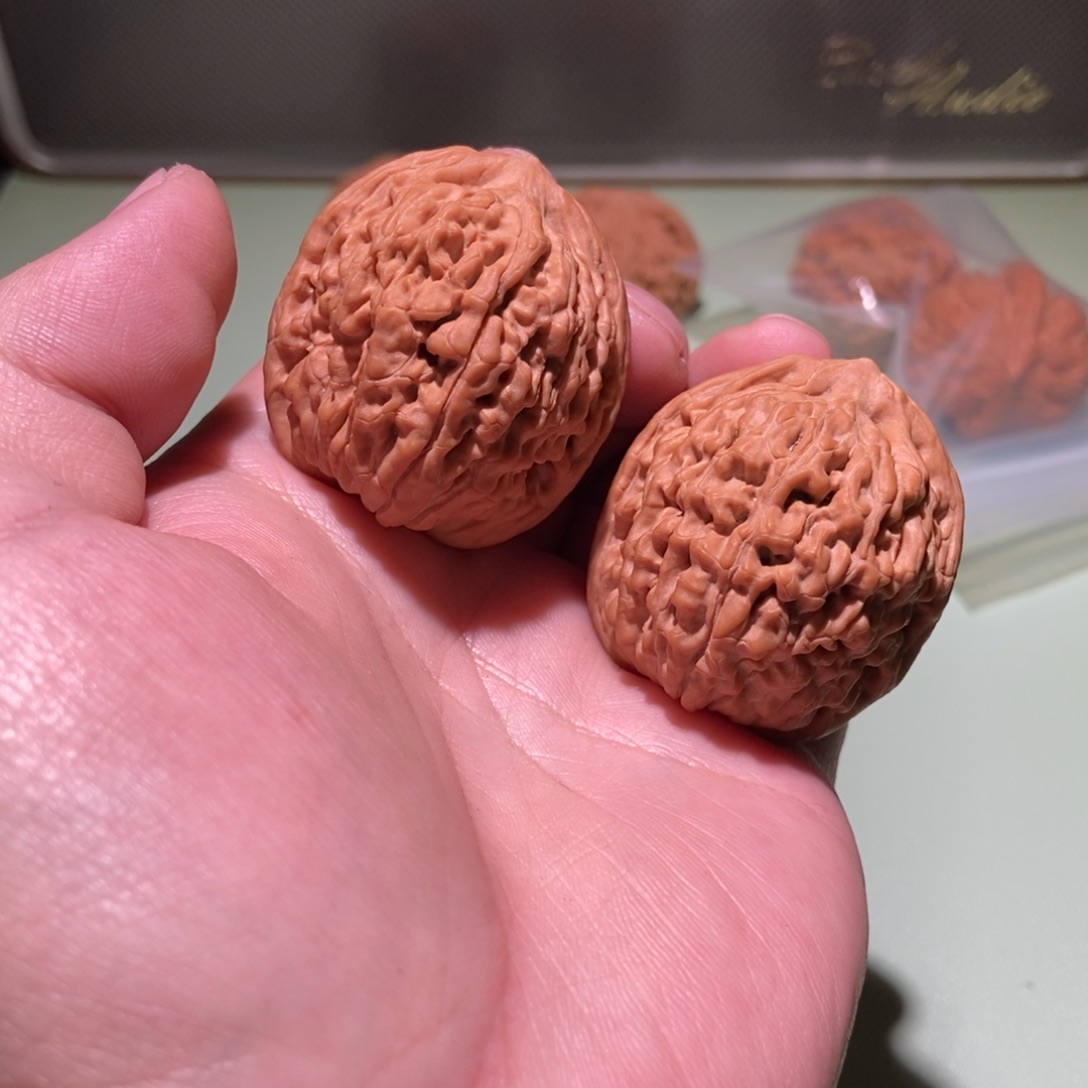 文玩核桃吊坠夏*丶全品36+莲花虎头