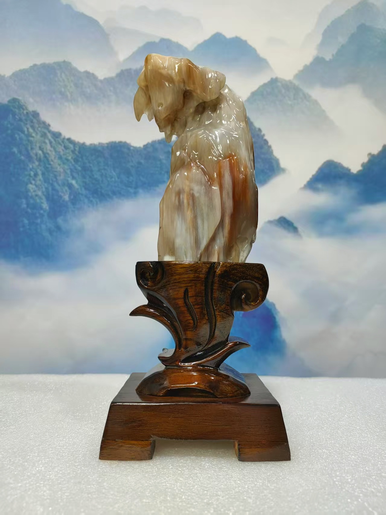 家居摆件 树化玉 奇石 65