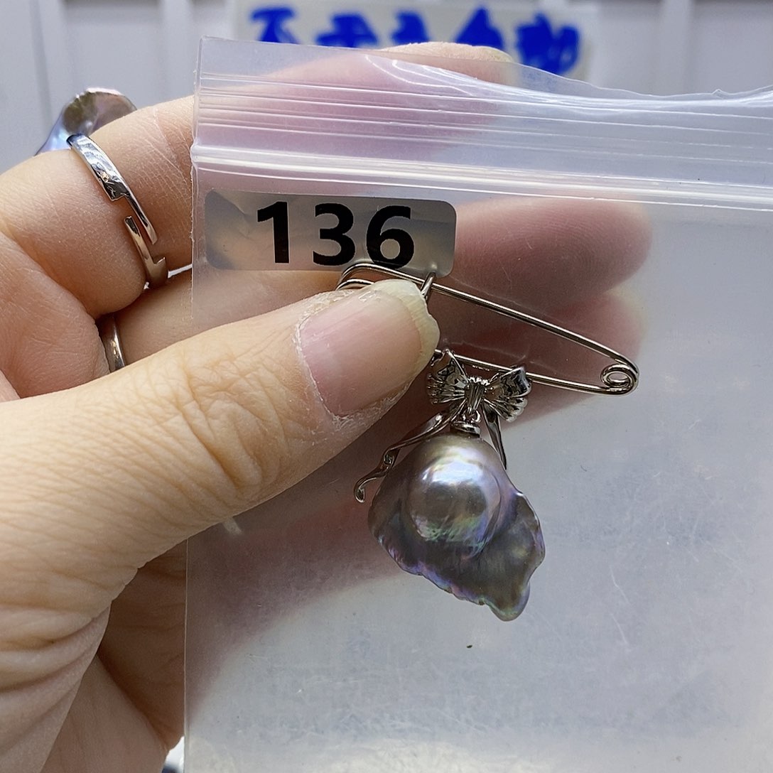 颈饰合金淡水珍珠