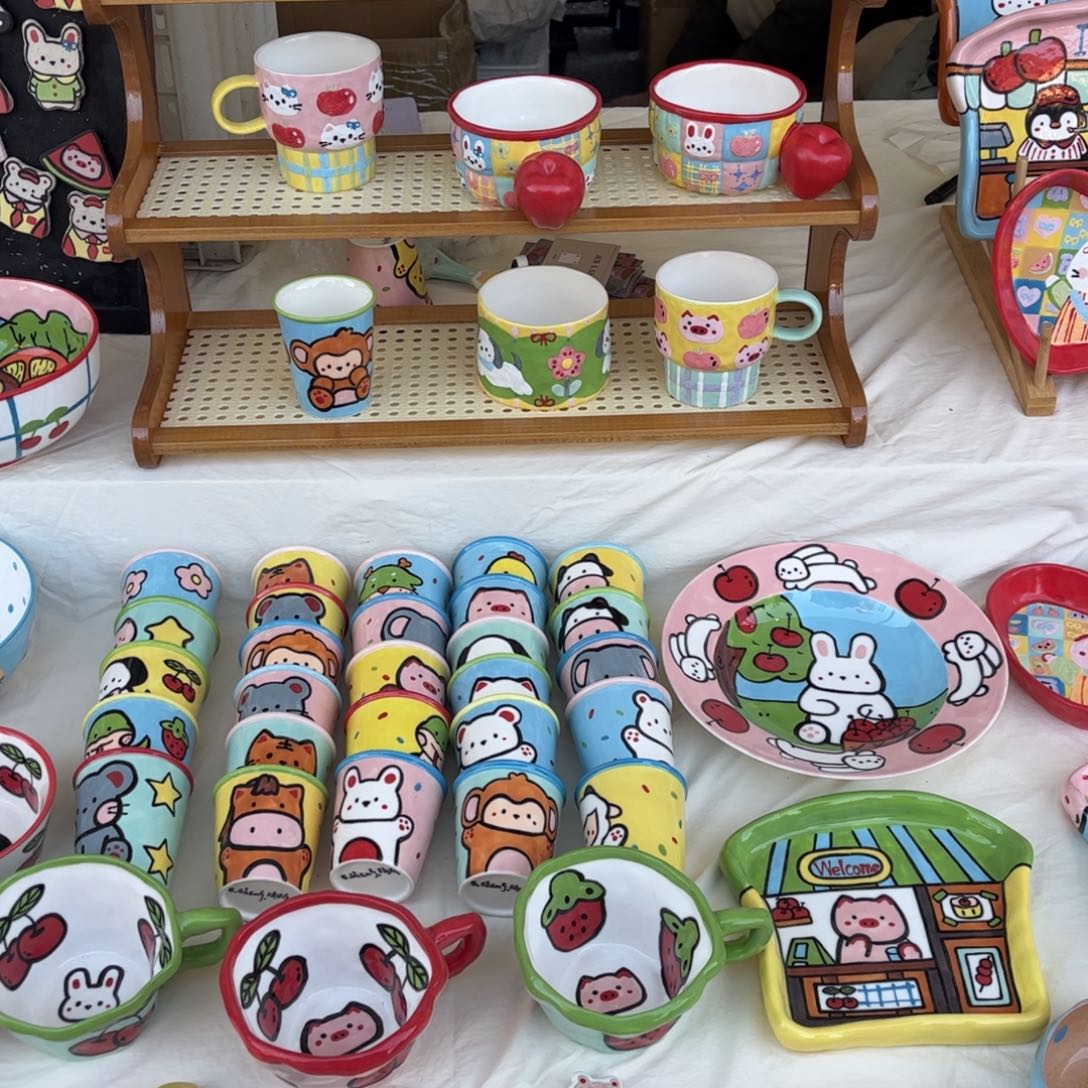 瓷片8805一起逛集市啦