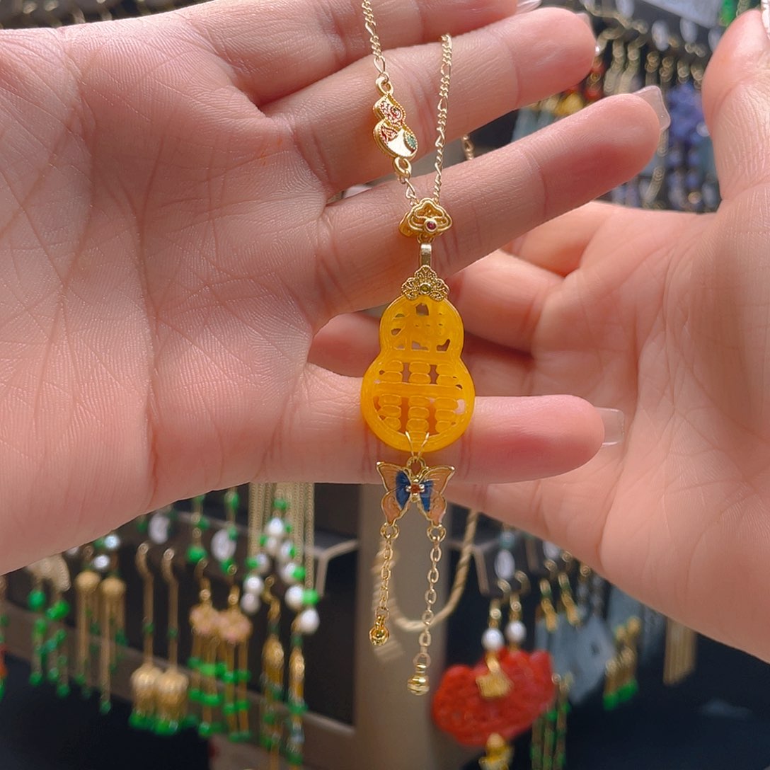 翡翠耳饰银S925镶嵌翡翠首饰