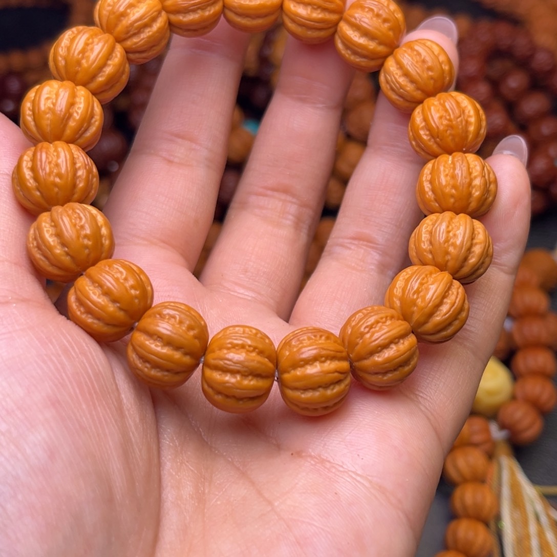 猴头核桃吊坠14飞碟单圈