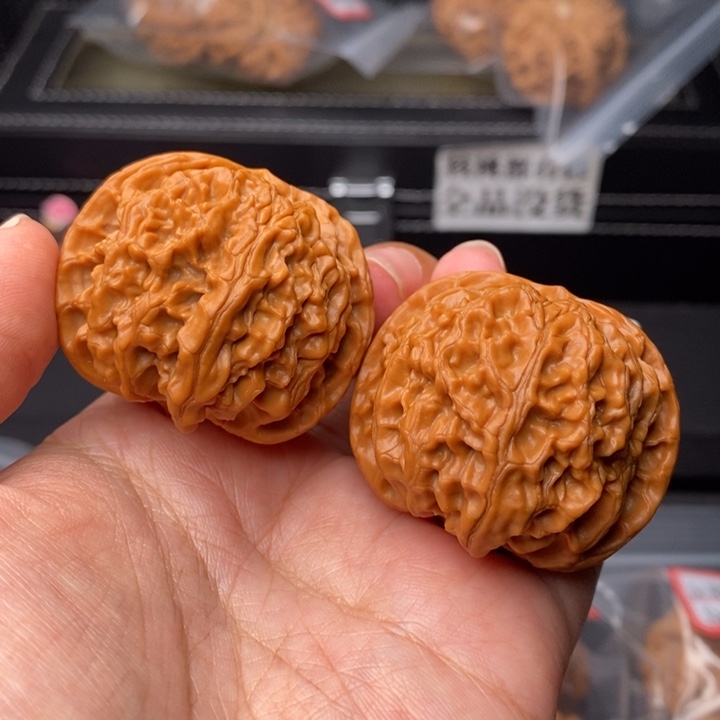 文玩核桃把件42苹果