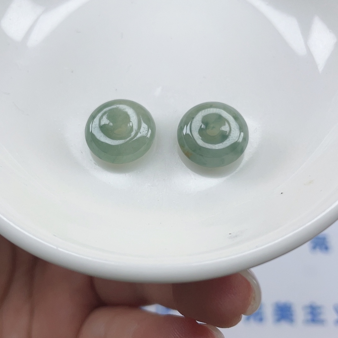 翡翠散珠翡翠平安扣