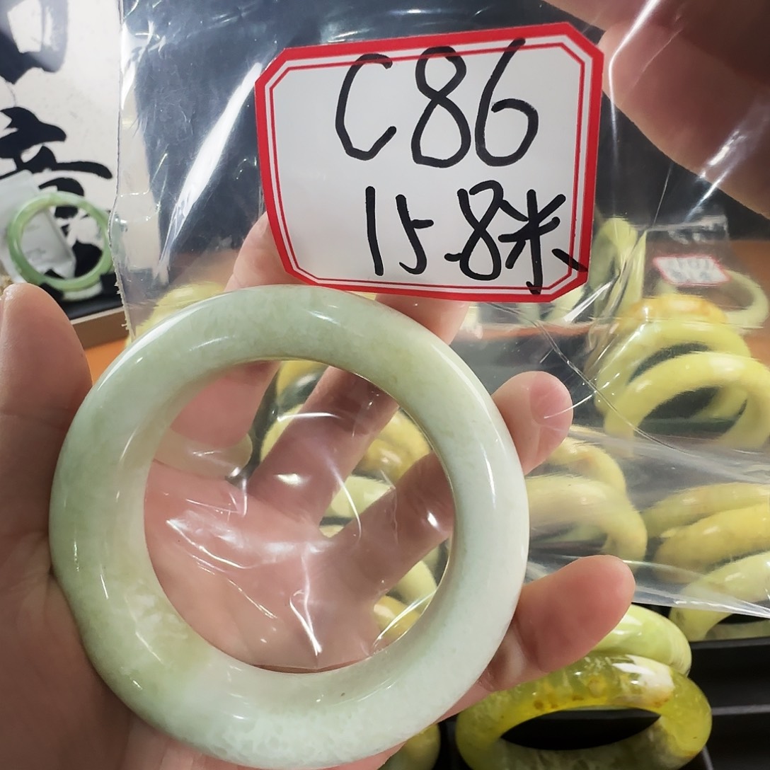 小****蛇纹石玉合金手镯