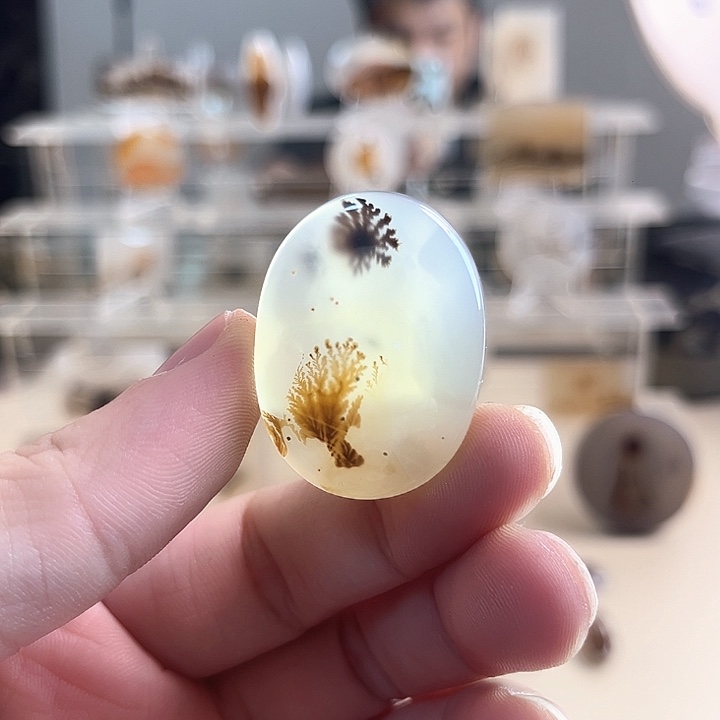 玛瑙/玉髓未镶嵌吊坠(不含链)