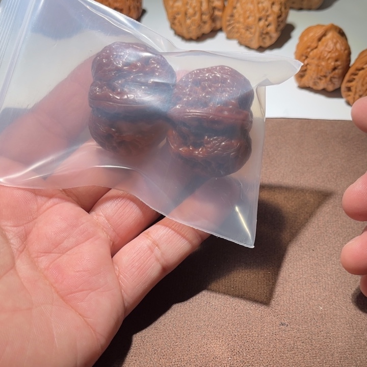 呀***索精品元宝文玩核桃