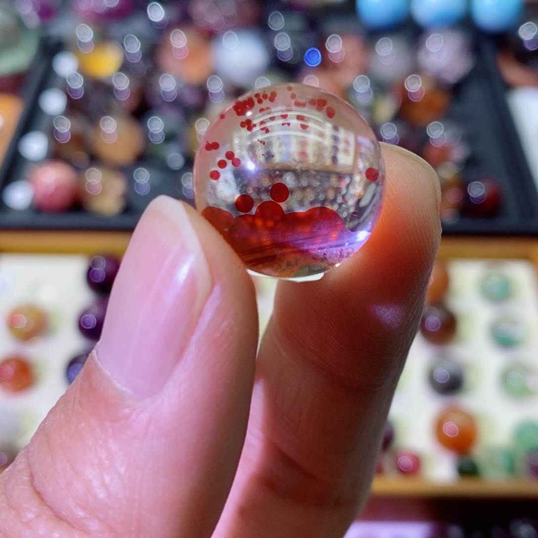 水晶单珠，未镶嵌