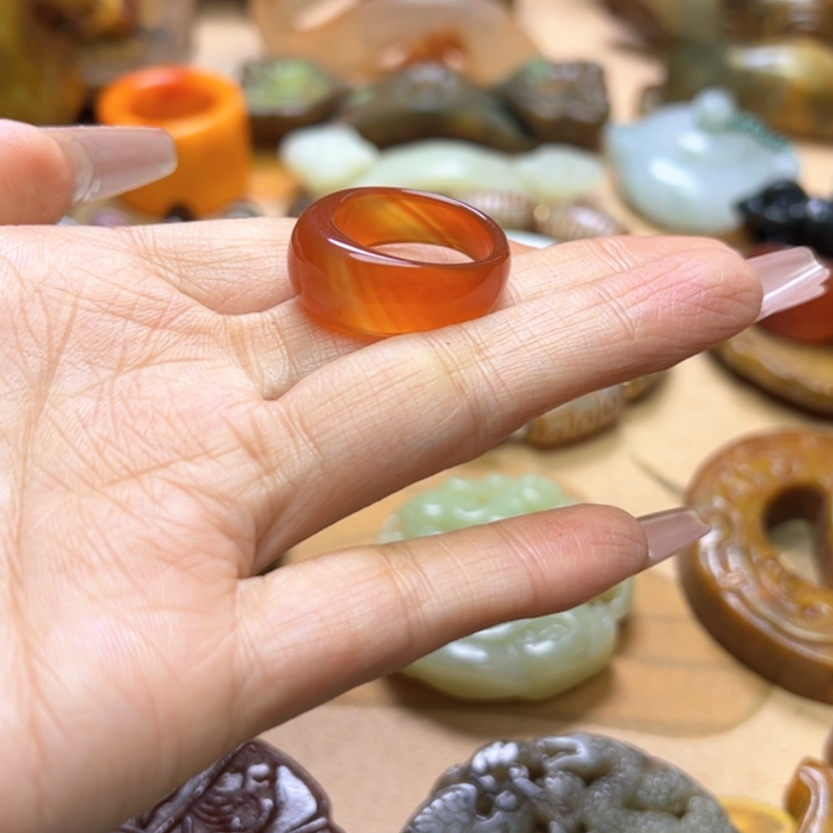 【闪购商品】玛瑙/玉髓颈饰未镶嵌