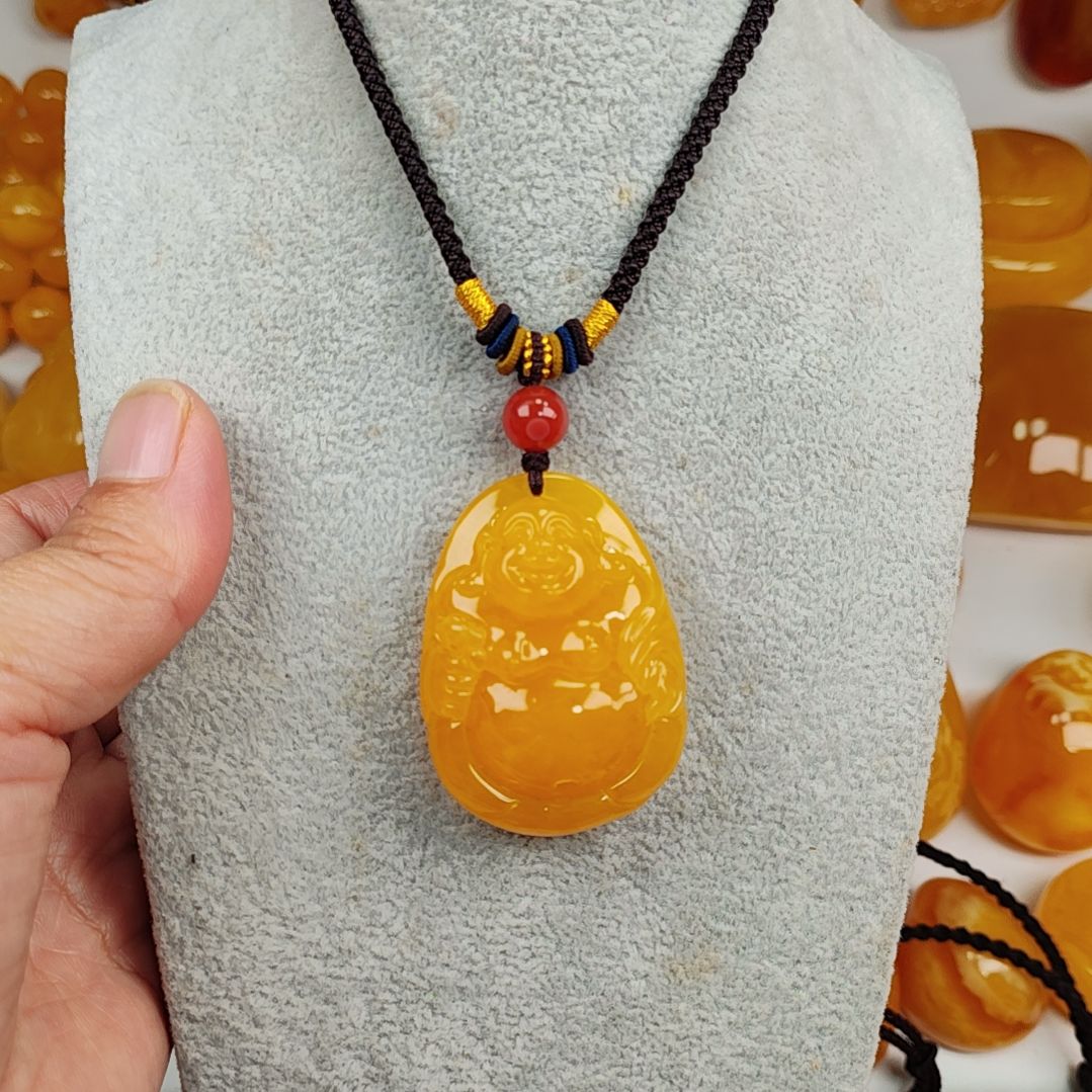 蜜蜡吊坠(赠链)未镶嵌