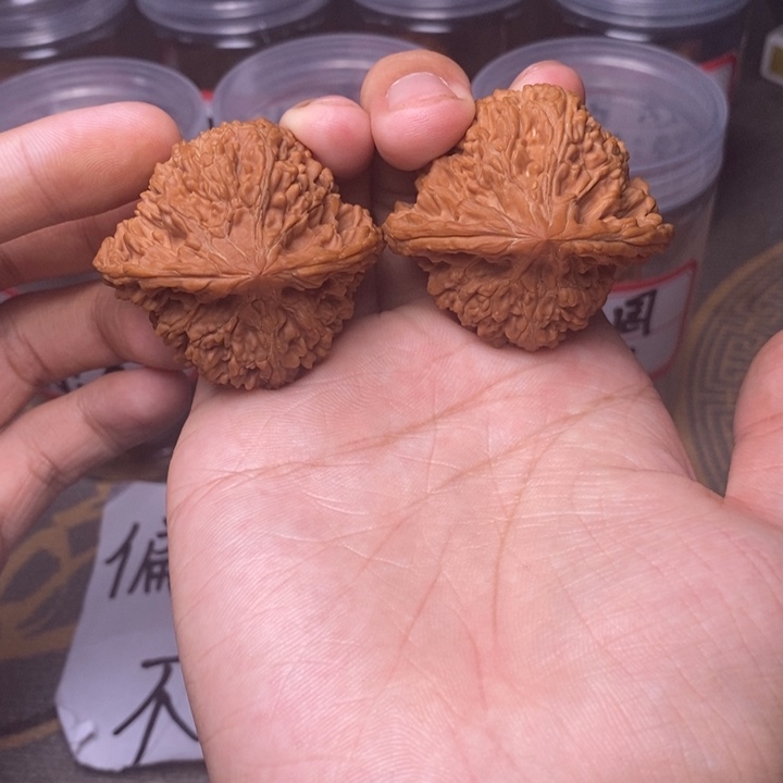 喷***狗文玩核桃满天星46尺