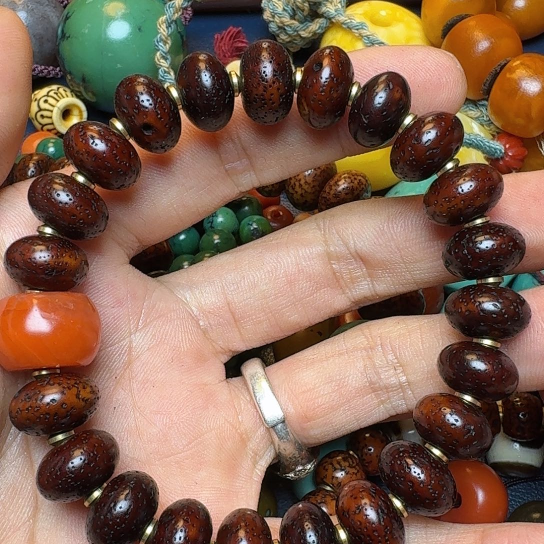 星月菩提吊坠菩提