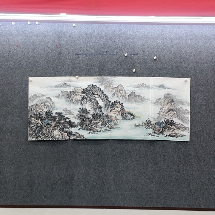 国画国画作品入选52