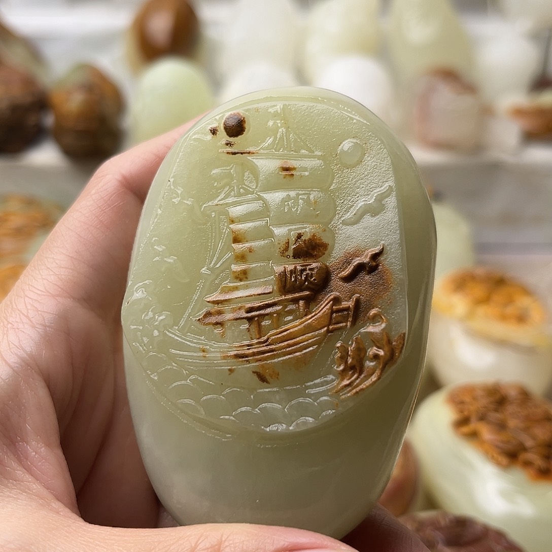 石材古青石不退换一帆风顺