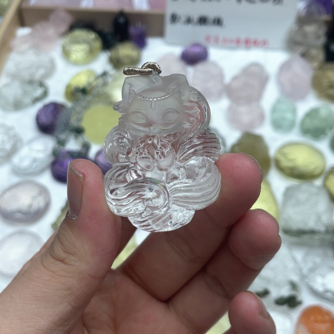 未镶嵌吊坠(不含链)水晶