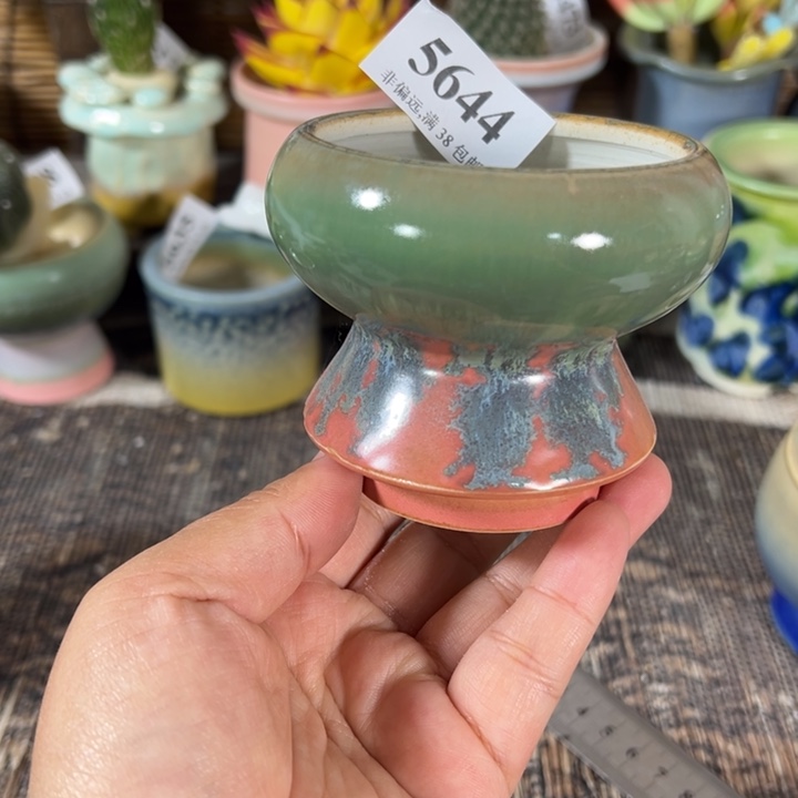 口6 手工花盆满30包邮