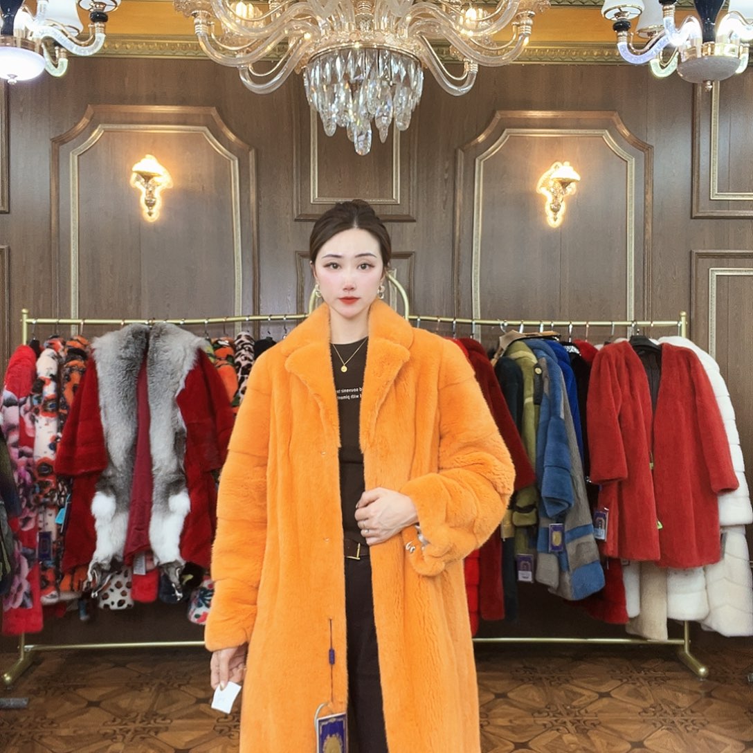 貂皮大衣时尚潮流