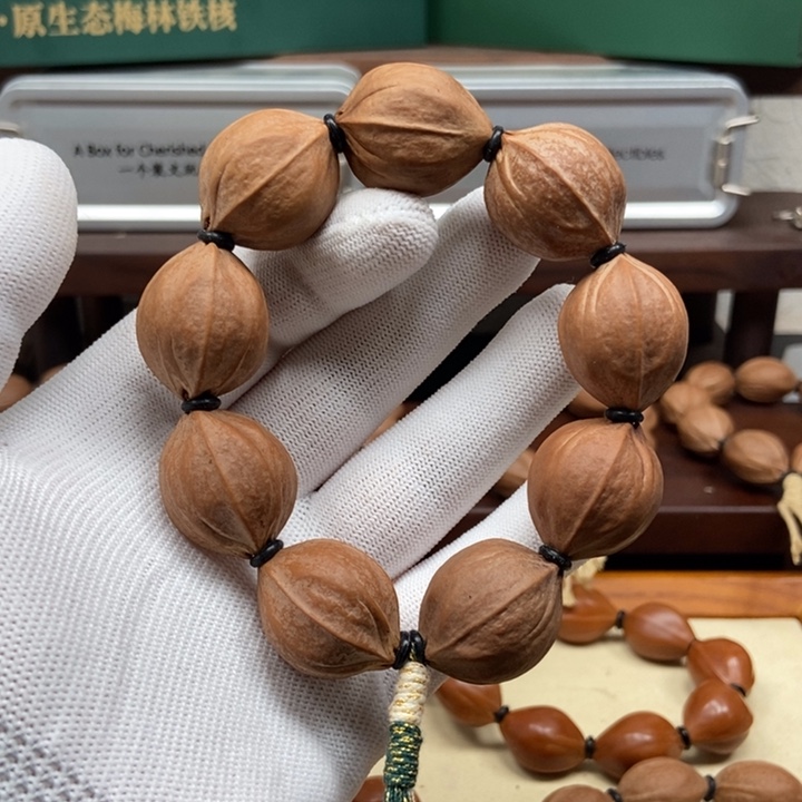 手串橄榄核2227正四花