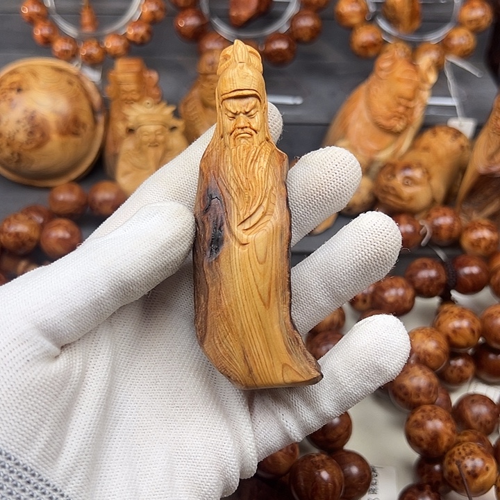 手串/手链柏木（崖柏）关公