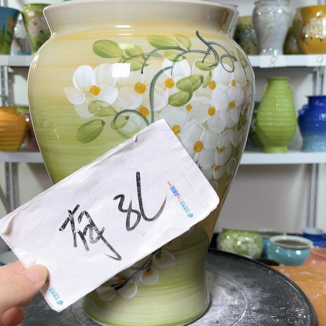 景德镇陶瓷花盆花器暇552