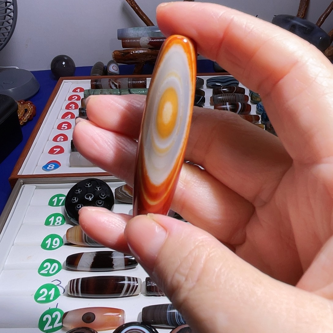 吊坠玛瑙未镶嵌玛瑙桶珠