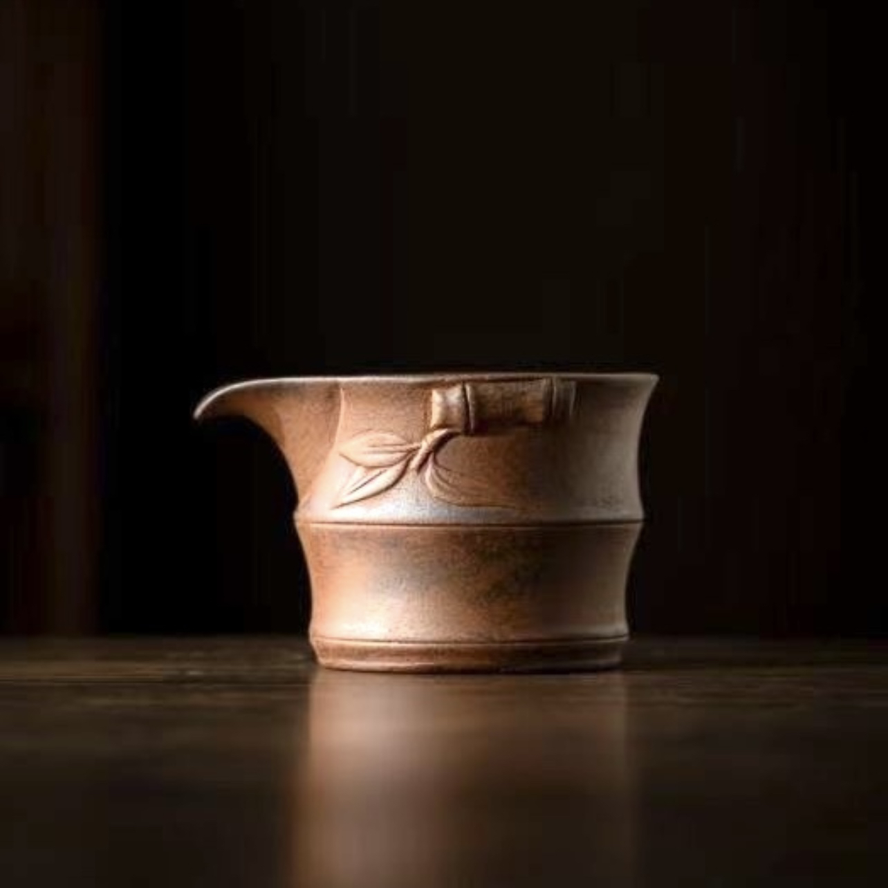 （拿）原矿竹节公道杯公杯 高端家用功夫茶具茶海分茶器创意精致