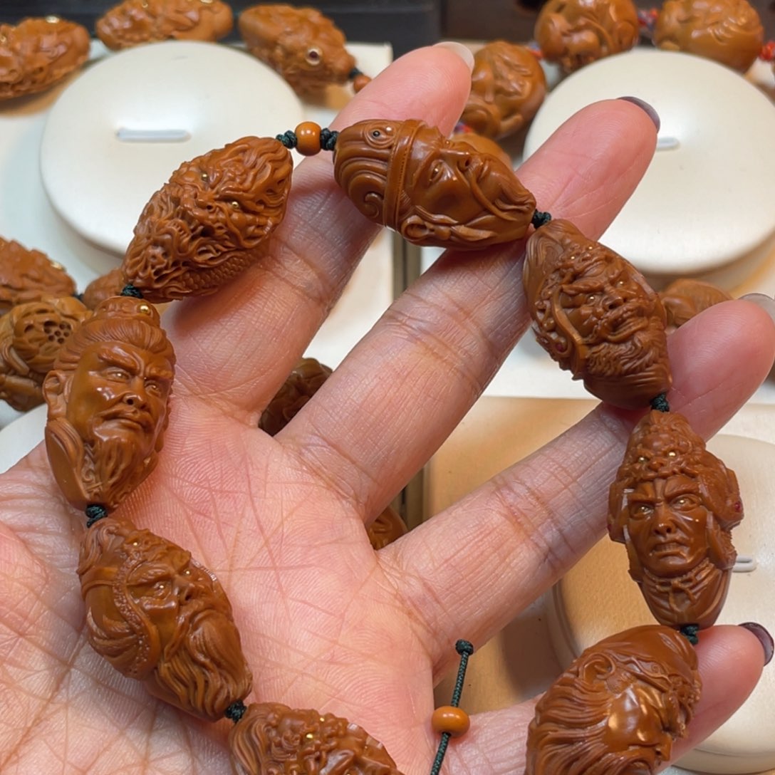 橄榄核手串/手链蜀国七雄橄榄核手串