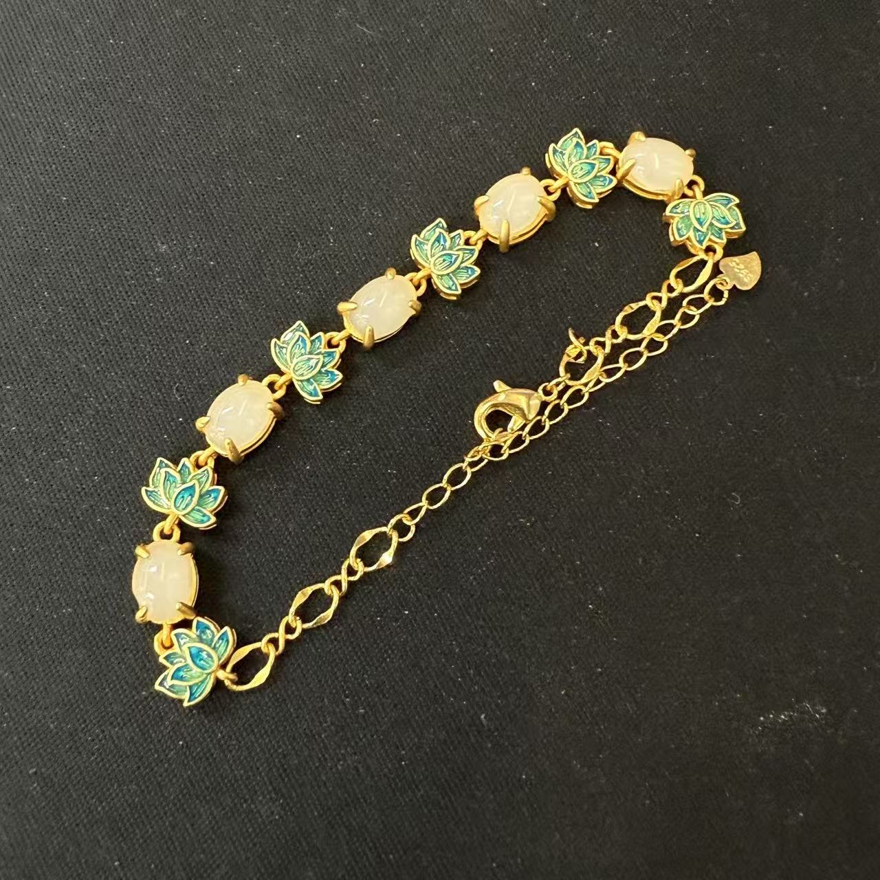 和田玉白玉手链*（多样性发一件）