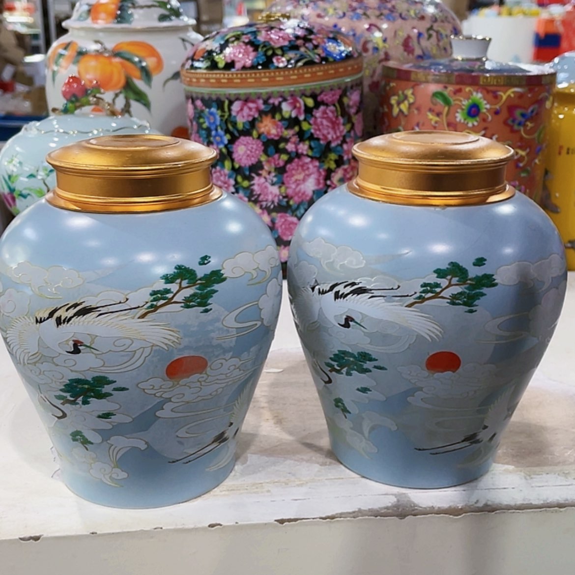 【闪购商品】罐陶瓷茶叶罐密封罐