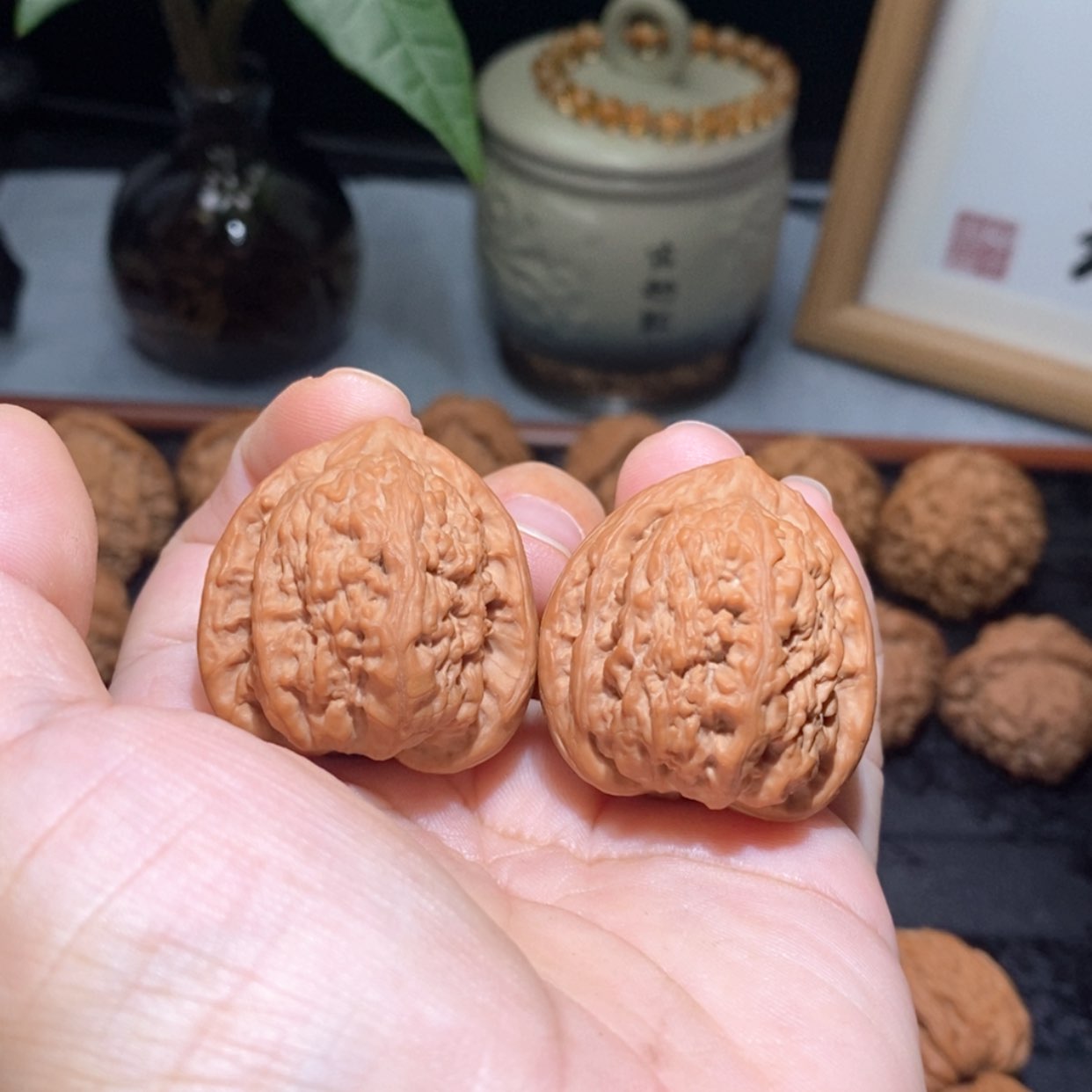 【闪购商品】文玩核桃吊坠蚂蚁沟