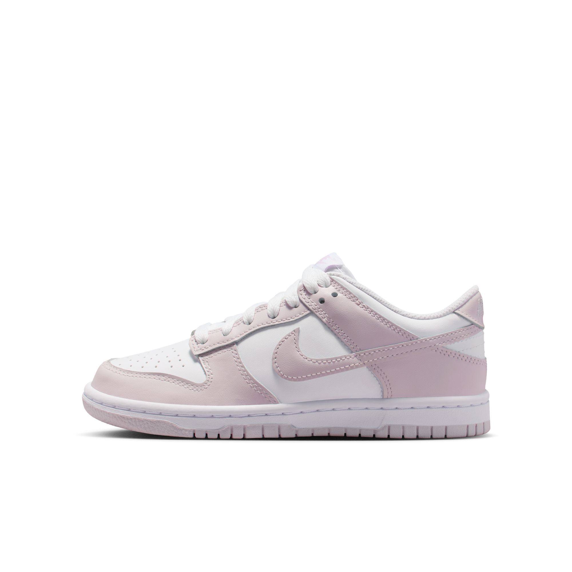 NIKE/耐克Dunk Low女大童桃花粉运动鞋板鞋FB9109128