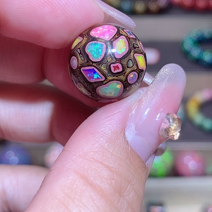 漫***夜大漆珠1.5图案款欧