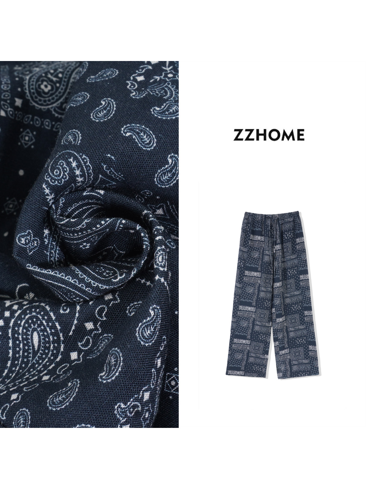 ZOZO HOME ｜可持续时髦秩序印花空气裤q171086p