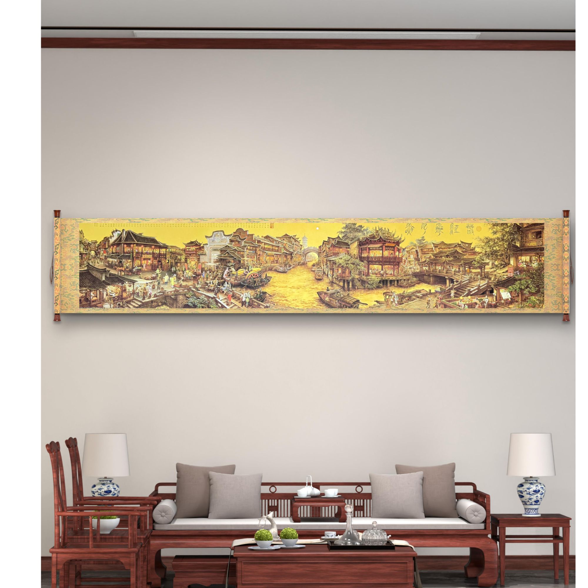 黄逸宾教授作品《春江花月夜》