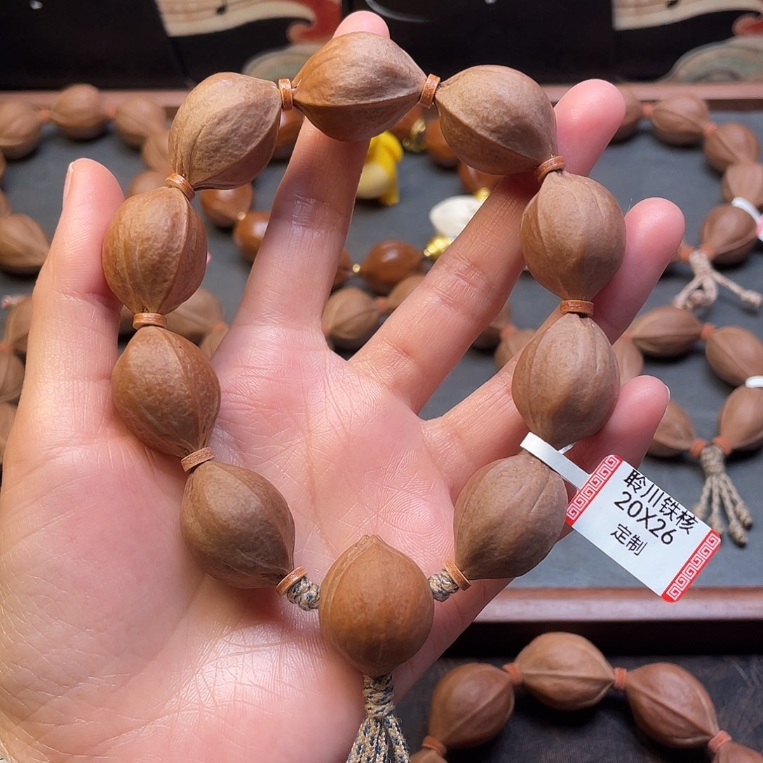 田***源橄榄核手串/手链2026梅林铁核