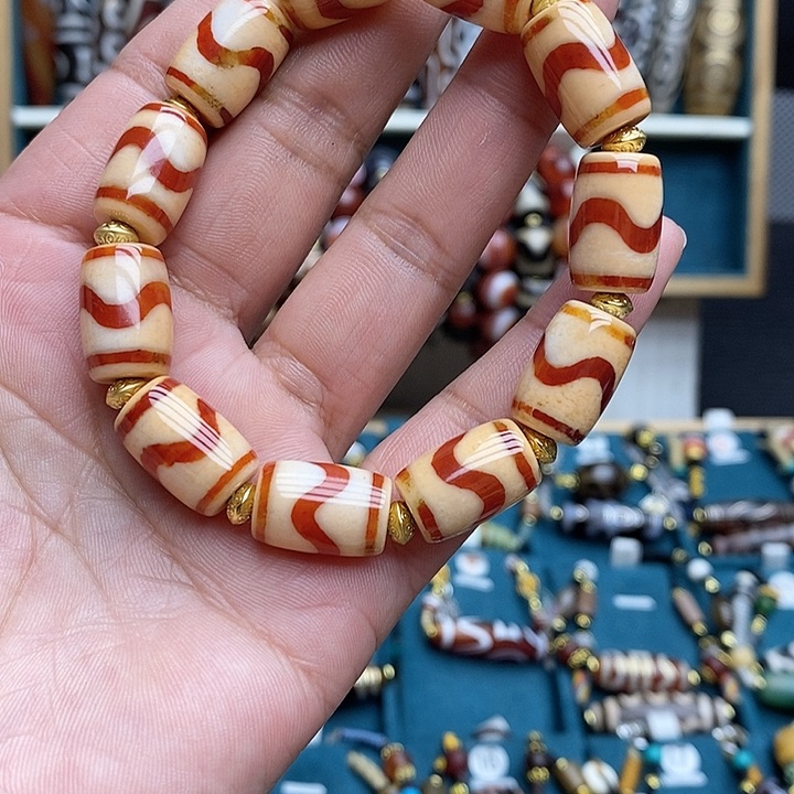 玛瑙/玉髓手链合金护**全