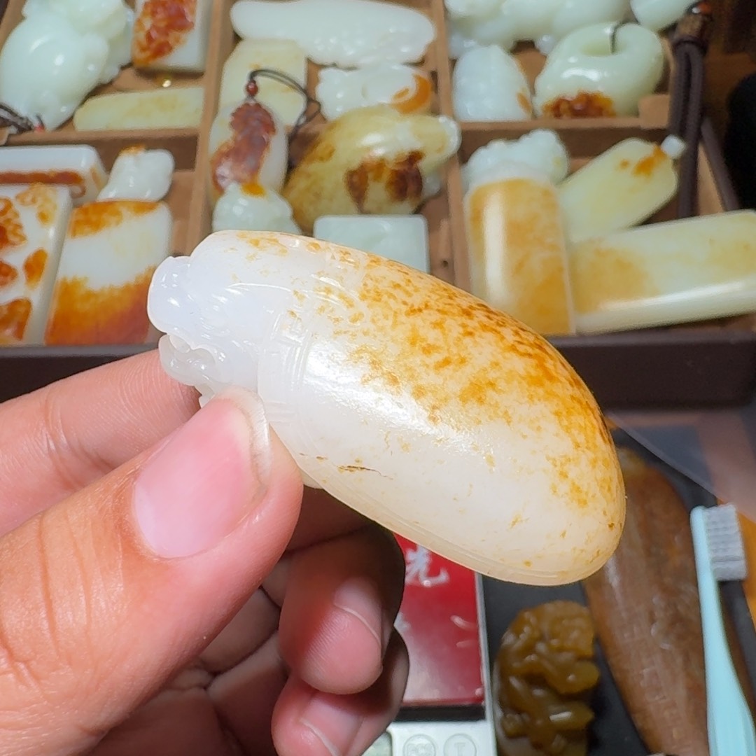 和田玉颈饰未镶嵌6**9