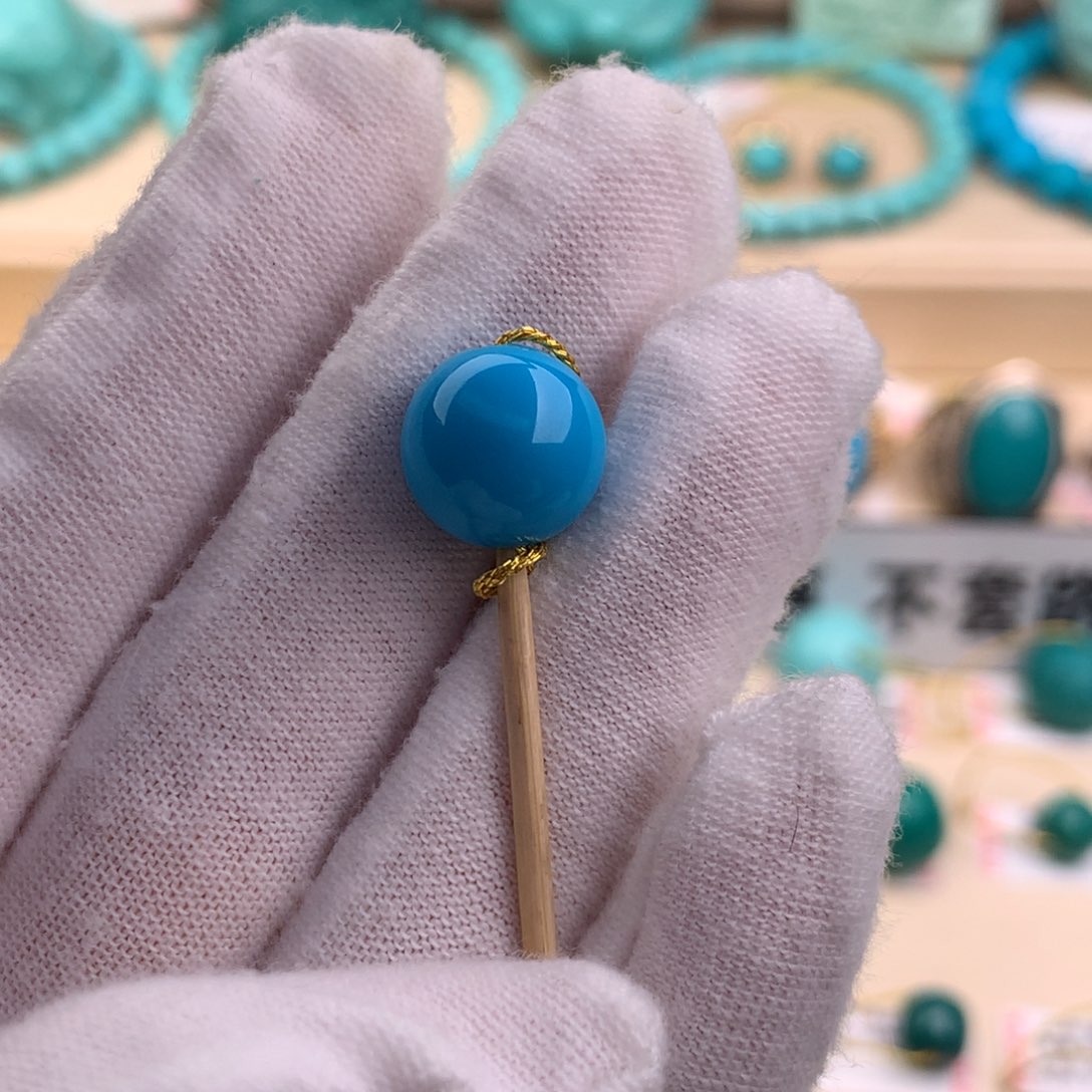 绿松石珠宝奇石未镶嵌f****o