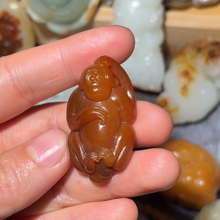 和田玉（白玉）戒指未镶嵌