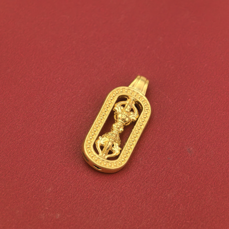 足金999金刚杵（配件)-JFX1284X