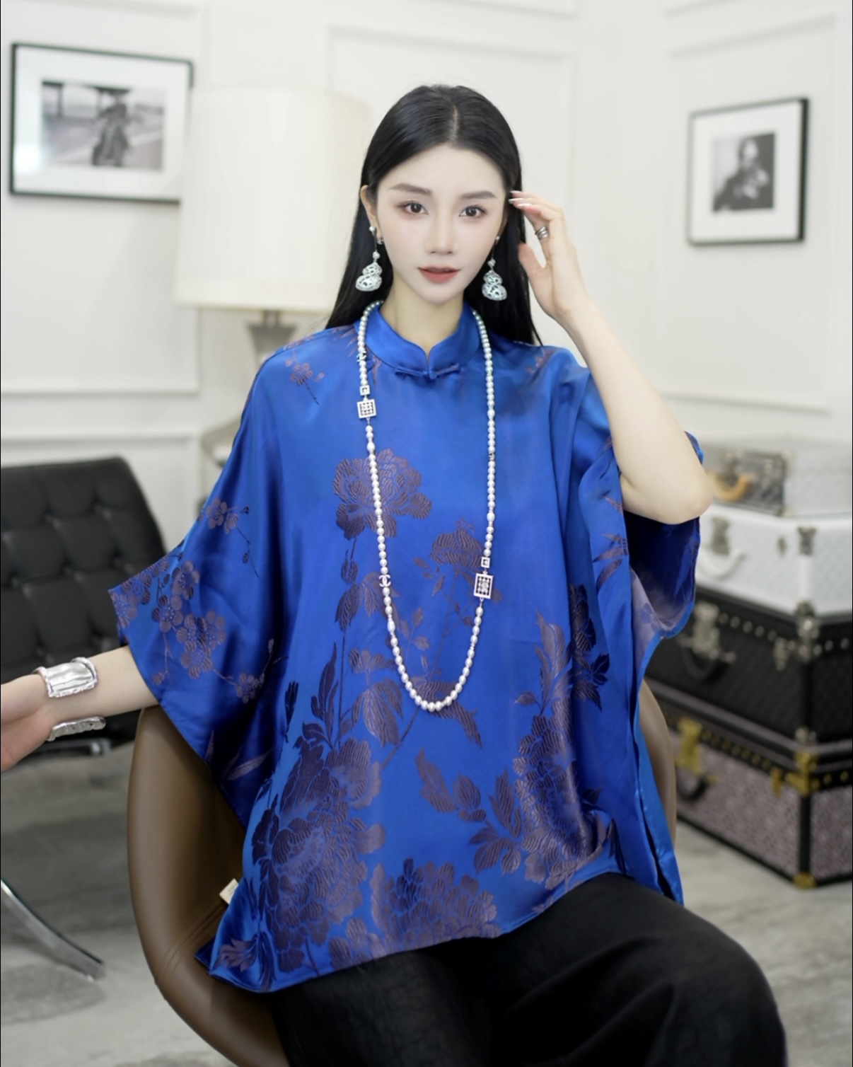 Betty Bairn【珍藏版. 老缎系列】25姆米桑蚕丝上衣25B-BW10800