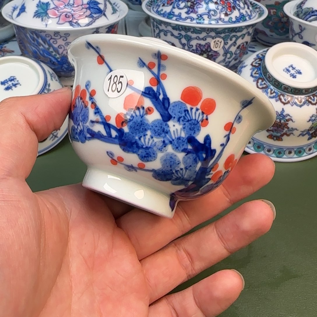 彦祖纯手工手绘茶具185