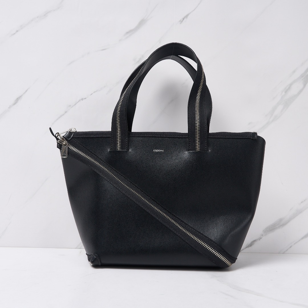 全新未使用  COPERNI黑色通勤拉链包包CNGB00001